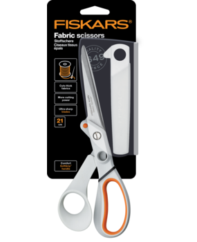 Fiskars Scissors Fabric Softgrip Amplify 21cm (1005223) (DISCONTINUED)