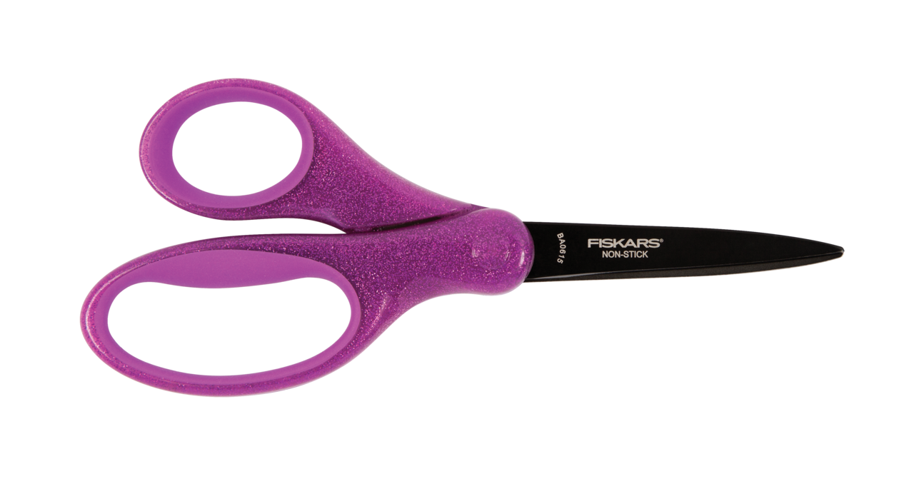 Fiskars Scissors Kids +10 Glitter Purple 18cm (1023916) (DISCONTINUED) Fiskars Scissors Kids +10 Glitter Purple 18cm (1023916) (DISCONTINUED)