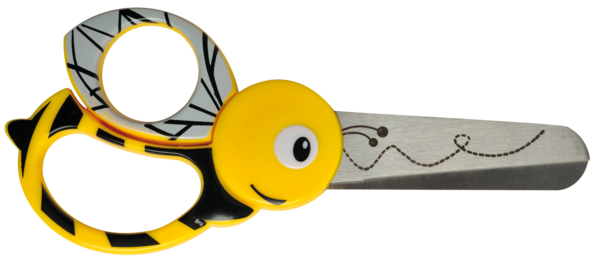 Fiskars Scissors Kids +4 Animal Bee 13cm (1003747) Fiskars Scissors Kids +4 Animal Bee 13cm (1003747)