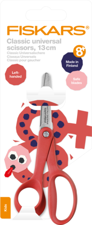 Fiskars Scissors Kids +8 Classic Left-handed 13cm (1005169)