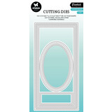 Studio Light Card Passe Partout Slim Oval Essentials Cutting Dies (SL-ES-CD445) (OUTLET)