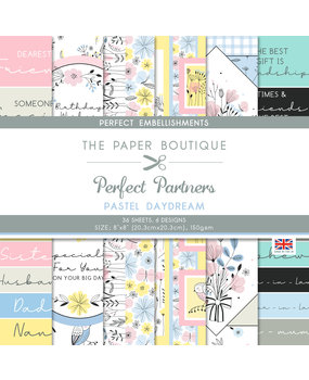 The Paper Boutique Perfect Partners Pastel Daydream 8x8 Inch Embellishments (PB1923) (OUTLET)