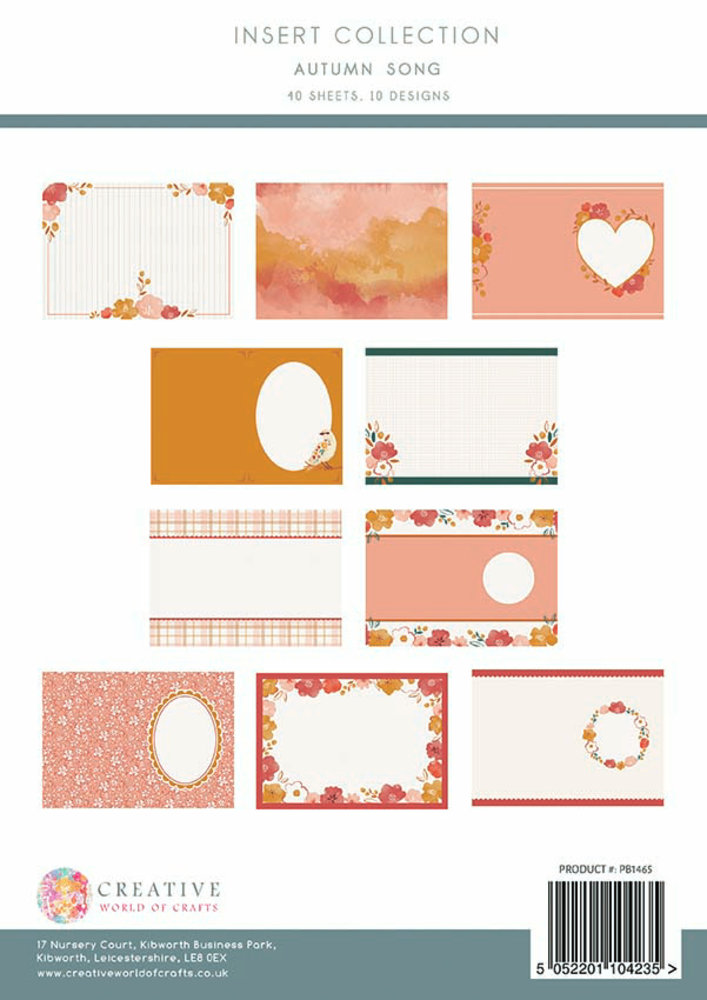 The Paper Boutique Autumn Song A4 Insert Collection (PB1465) (OUTLET) The Paper Boutique Autumn Song A4 Insert Collection (PB1465) (OUTLET)