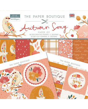 The Paper Boutique Autumn Song 8x8 Inch Paper Kit (PB1462) (OUTLET)