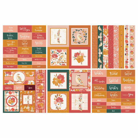 The Paper Boutique Autumn Song 8x8 Inch Embellishments Pad (PB1464) (OUTLET) The Paper Boutique Autumn Song 8x8 Inch Embellishments Pad (PB1464) (OUTLET)