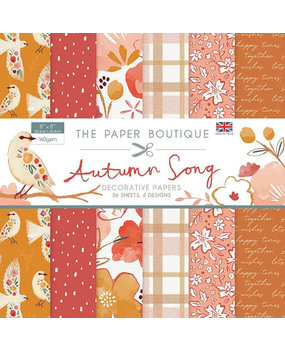 The Paper Boutique Autumn Song 8x8 Inch Decorative Papers (PB1463) (OUTLET)