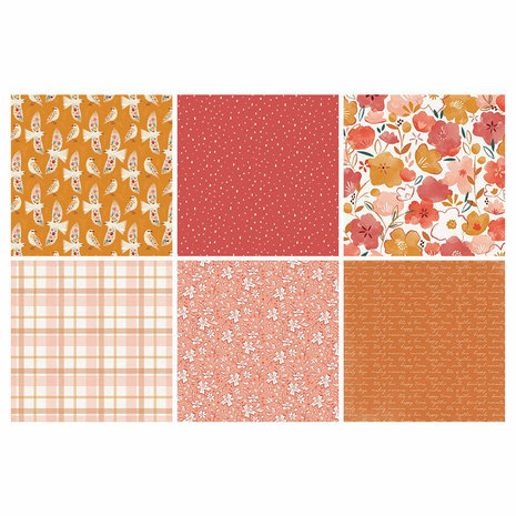 The Paper Boutique Autumn Song 8x8 Inch Decorative Papers (PB1463) (OUTLET)