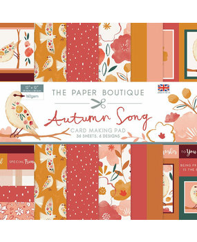 The Paper Boutique Autumn Song 12x12 Inch Card Making Pad (PB1468) (OUTLET)