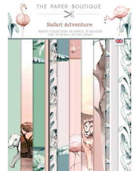 The Paper Boutique Safari Adventure A4 Insert Collection (PB1953) (OUTLET)