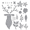 Spellbinders Floral Stag Etched Dies (S4-1252) (OUTLET) Spellbinders Floral Stag Etched Dies (S4-1252) (OUTLET)