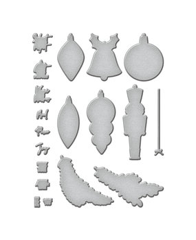 Spellbinders Folk Art Ornaments Etched Dies (S7-226) (OUTLET)