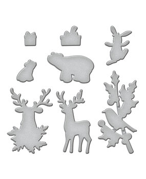 Spellbinders Winter Woodland Etched Dies (S7-227) (OUTLET)