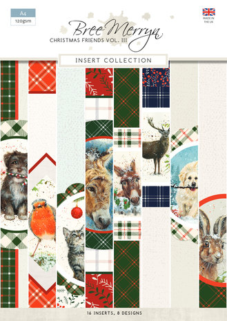 Bree Merryn Christmas Friends Vol III Insert Collection (BM1079) (OUTLET)