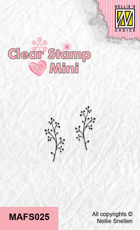 Nellie Snellen Berrie Branch Clear Stamps Mini (MAFS025) (OUTLET) Nellie Snellen Berrie Branch Clear Stamps Mini (MAFS025) (OUTLET)