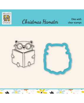 Nellie Snellen Christmas Harmster Christmas Stories Dies w/ Clear Stamps (HDCS039) (DISCONTINUED)