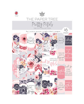 The Paper Tree Pretty Petals A4 Die Cut Collection (PTC1156) (OUTLET)