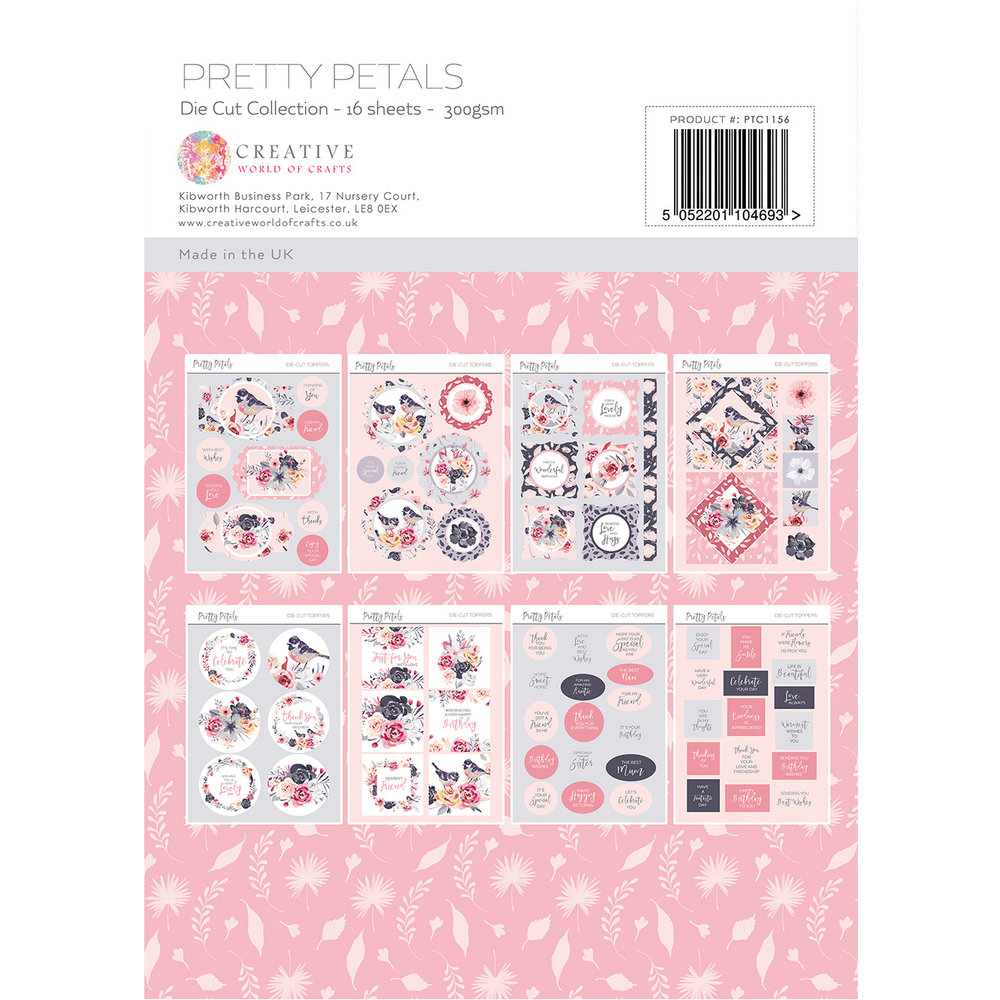 The Paper Tree Pretty Petals A4 Die Cut Collection (PTC1156) (OUTLET) The Paper Tree Pretty Petals A4 Die Cut Collection (PTC1156) (OUTLET)