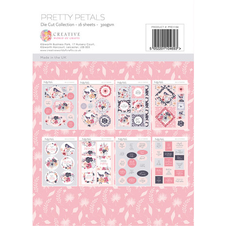 The Paper Tree Pretty Petals A4 Die Cut Collection (PTC1156) (OUTLET) The Paper Tree Pretty Petals A4 Die Cut Collection (PTC1156) (OUTLET)