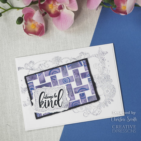 Creative Expressions Designer Boutique Clear Stamp A6 Be Kind (UMSDB128) (OUTLET) Creative Expressions Designer Boutique Clear Stamp A6 Be Kind (UMSDB128) (OUTLET)
