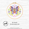 Creative Expressions My Embroidery Kit Butterfly (DJE10) (DISCONTINUED) Creative Expressions My Embroidery Kit Butterfly (DJE10) (DISCONTINUED)