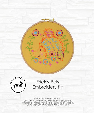 Creative Expressions My Embroidery Kit Prickly Pals (DJE02) (OUTLET) Creative Expressions My Embroidery Kit Prickly Pals (DJE02) (OUTLET)