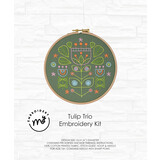 Creative Expressions My Embroidery Kit Tulip Trio (DJE03) (OUTLET)