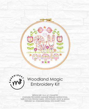 Creative Expressions My Embroidery Kit Woodland Magic (DJE06) (OUTLET)