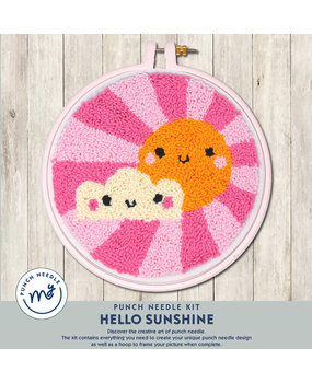 Creative Expressions My Punch Needle Kit Hello Sunshine (PN06) (OUTLET)