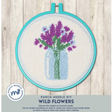 Creative Expressions My Punch Needle Kit Wild Flowers (PN04) (OUTLET)