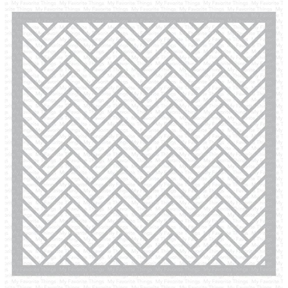 Herringbone Stencil (ST176) Craftlines B.V.