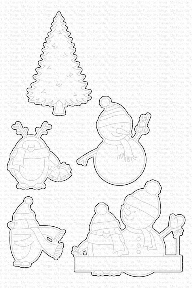 My Favorite Things Coolest Friends Die-namics (MFT-2418) (OUTLET)