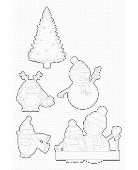 My Favorite Things Coolest Friends Die-namics (MFT-2418) (OUTLET)