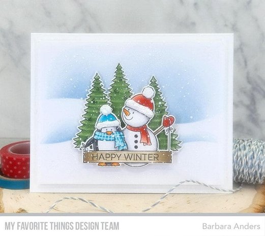 My Favorite Things Coolest Friends Clear Stamps (CS-729) (OUTLET)