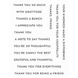 My Favorite Things Itty Bitty Thanks Clear Stamps (CS-732) (OUTLET)