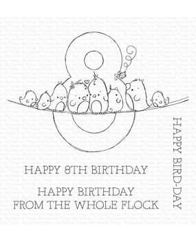 My Favorite Things Number Fun 8 Clear Stamps (RAM-045) (OUTLET)