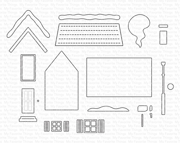 My Favorite Things Right at Home Die-namics (MFT-2423) (OUTLET)