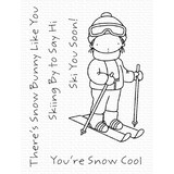 My Favorite Things Snow Bunny Clear Stamps (PI-339) (OUTLET)