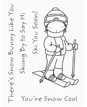 My Favorite Things Snow Bunny Clear Stamps (PI-339) (OUTLET)