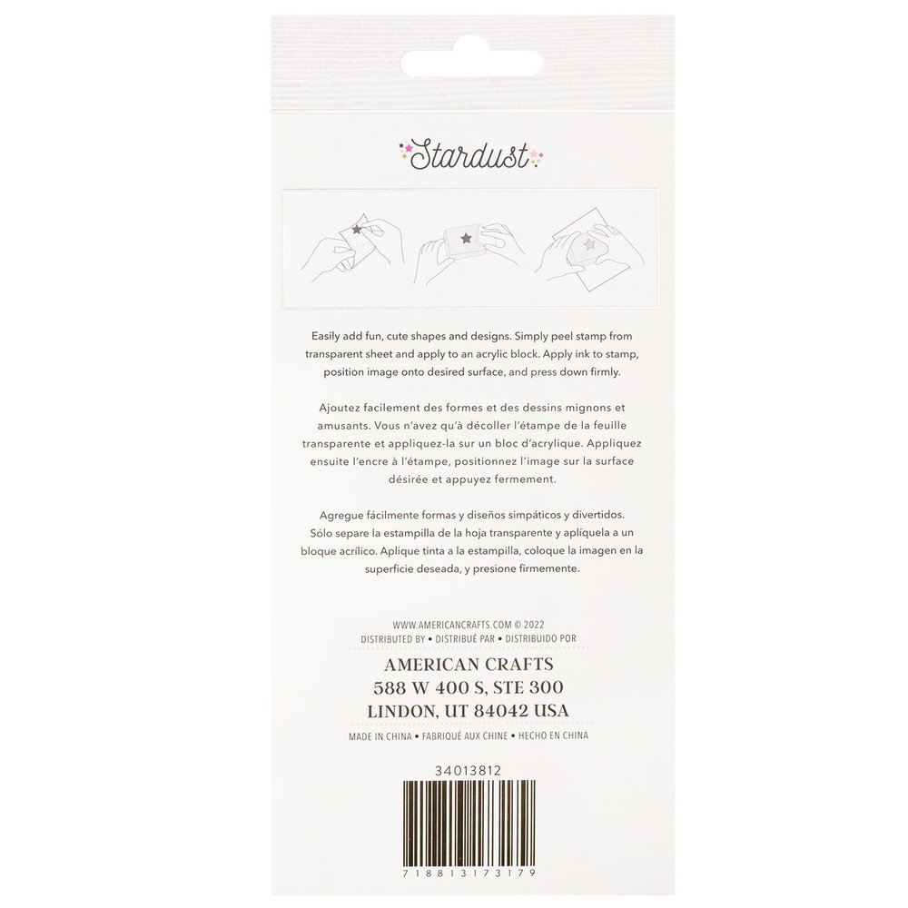 American Crafts Jen Hadfield Stardust Clear Stamps (9pcs) (34013812) (OUTLET) American Crafts Jen Hadfield Stardust Clear Stamps (9pcs) (34013812) (OUTLET)