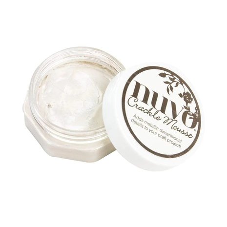 Nuvo Crackle Mousse Russian White (1397N) (DISCONTINUED) Nuvo Crackle Mousse Russian White (1397N) (DISCONTINUED)