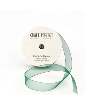 Tonic Craft Perfect Ribbon Forest Green (8982e) (DISCONTINUED)
