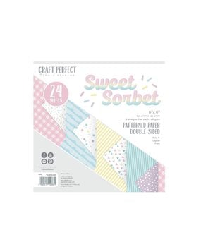 Tonic Craft Perfect Paper Pad 6x6 Inch Sweet Sorbet (9383e) (DISCONTINUED)