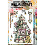Aall and Create Stamp Set A5 Spiralling Delights (AALL-TP-828) (DISCONTINUED)
