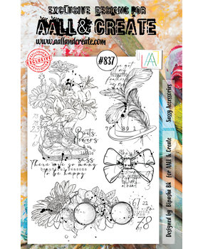 Aall and Create Stamp Set A5 Sassy Accessories (AALL-TP-837) (DISCONTINUED)