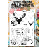 Aall and Create Stamp Set A5 Stag (AALL-TP-805) (DISCONTINUED)