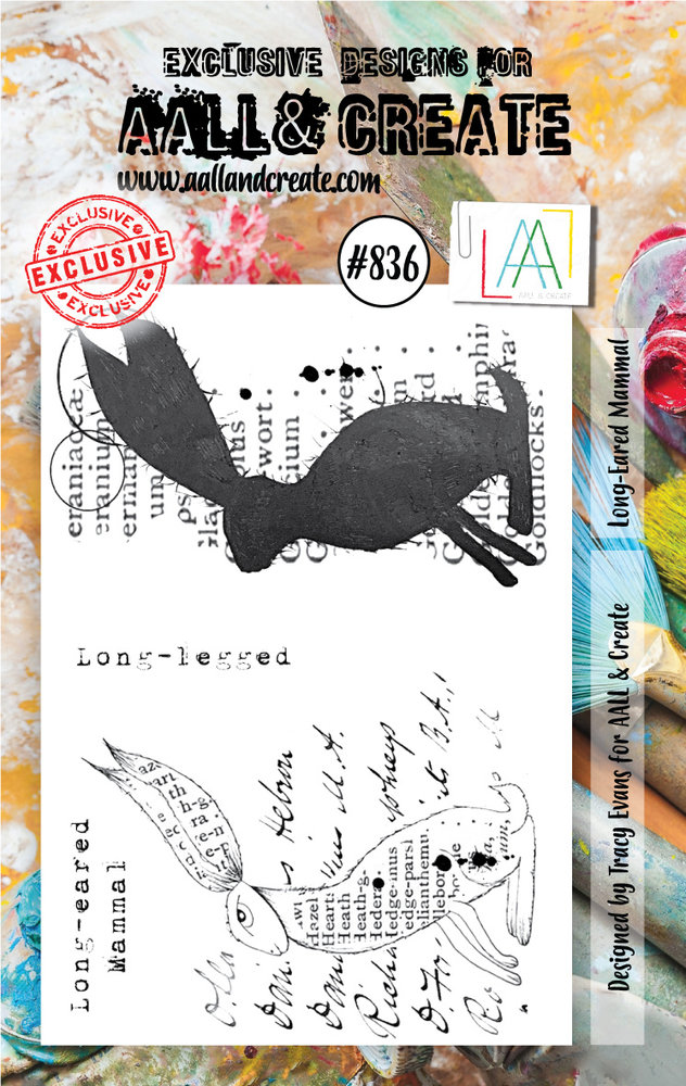 Aall and Create Stamp Set A7 Long-Eared Mammal (AALL-TP-836) (DISCONTINUED) Aall and Create Stamp Set A7 Long-Eared Mammal (AALL-TP-836) (DISCONTINUED)