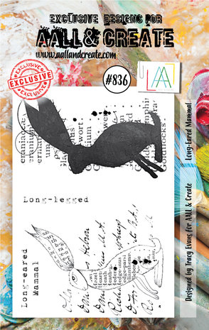 Aall and Create Stamp Set A7 Long-Eared Mammal (AALL-TP-836) (DISCONTINUED) Aall and Create Stamp Set A7 Long-Eared Mammal (AALL-TP-836) (DISCONTINUED)