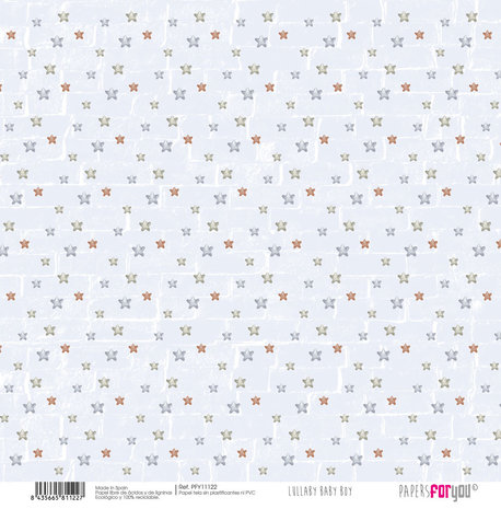 Papers For You Lullaby Baby Boy Canvas Scrap Pack (8pcs) (PFY-11118) (DISCONTINUED) Papers For You Lullaby Baby Boy Canvas Scrap Pack (8pcs) (PFY-11118) (DISCONTINUED)