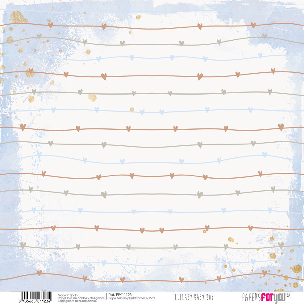 Papers For You Lullaby Baby Boy Canvas Scrap Pack (8pcs) (PFY-11118) (DISCONTINUED) Papers For You Lullaby Baby Boy Canvas Scrap Pack (8pcs) (PFY-11118) (DISCONTINUED)