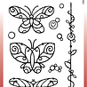 Woodware Wired Butterflies Clear Stamps (FRS961) (OUTLET) Woodware Wired Butterflies Clear Stamps (FRS961) (OUTLET)